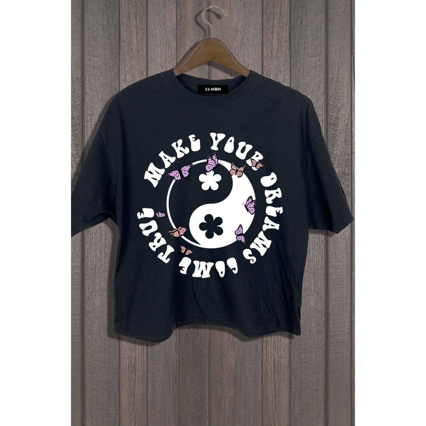 Make Your Dreams Come True Cropped Tee