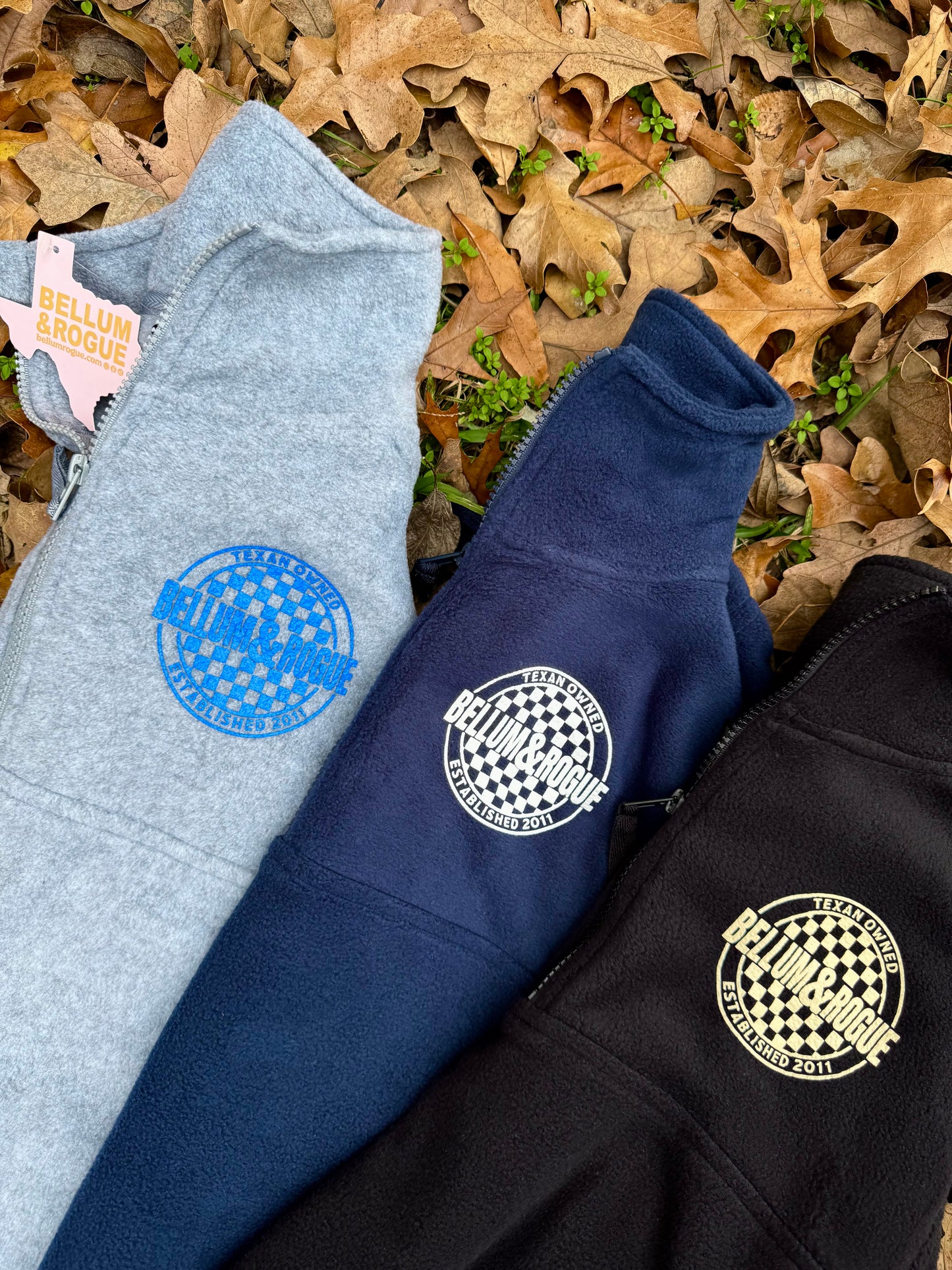 **SALE!** Adult Checkered Store Logo Polar Fleece Pullover