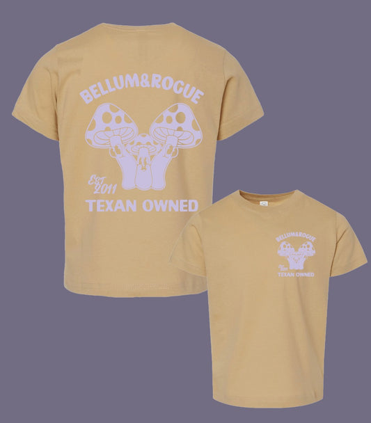 Icon Series Mushroom Brown Store Logo Tee