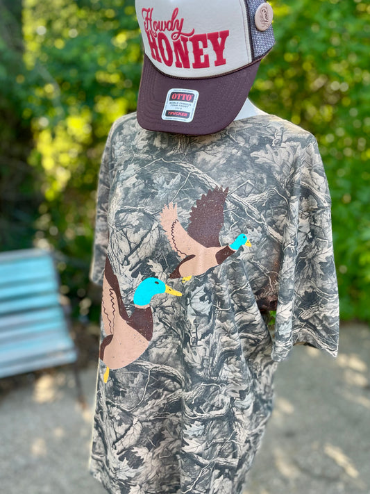Flying Mallard Camo Tee