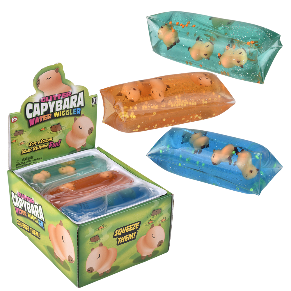 Squishy Jumbo Capybara Water Wiggler