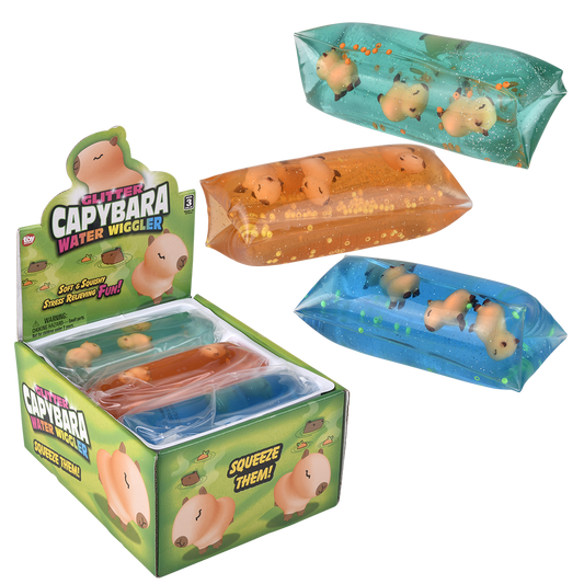 Squishy Jumbo Capybara Water Wiggler