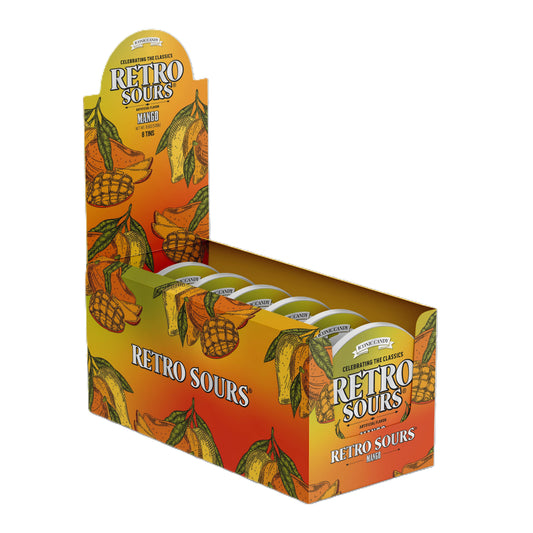 Retro Sours Mango Candy Tin
