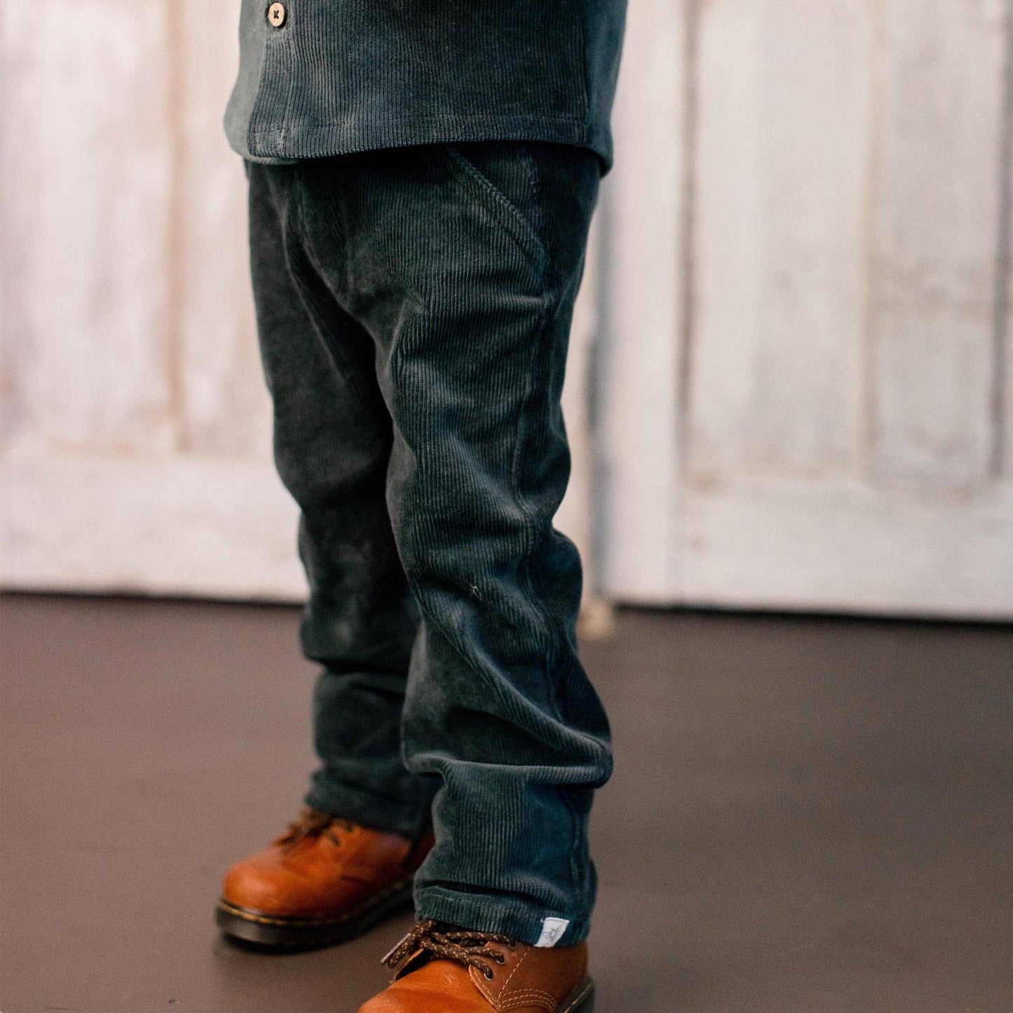 Boys Burt's Bees Corduroy Pant Set