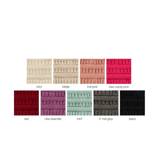 Baby & Toddler C.C Ribbed Beanies