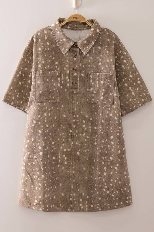 Bambi Denim Mini Dress