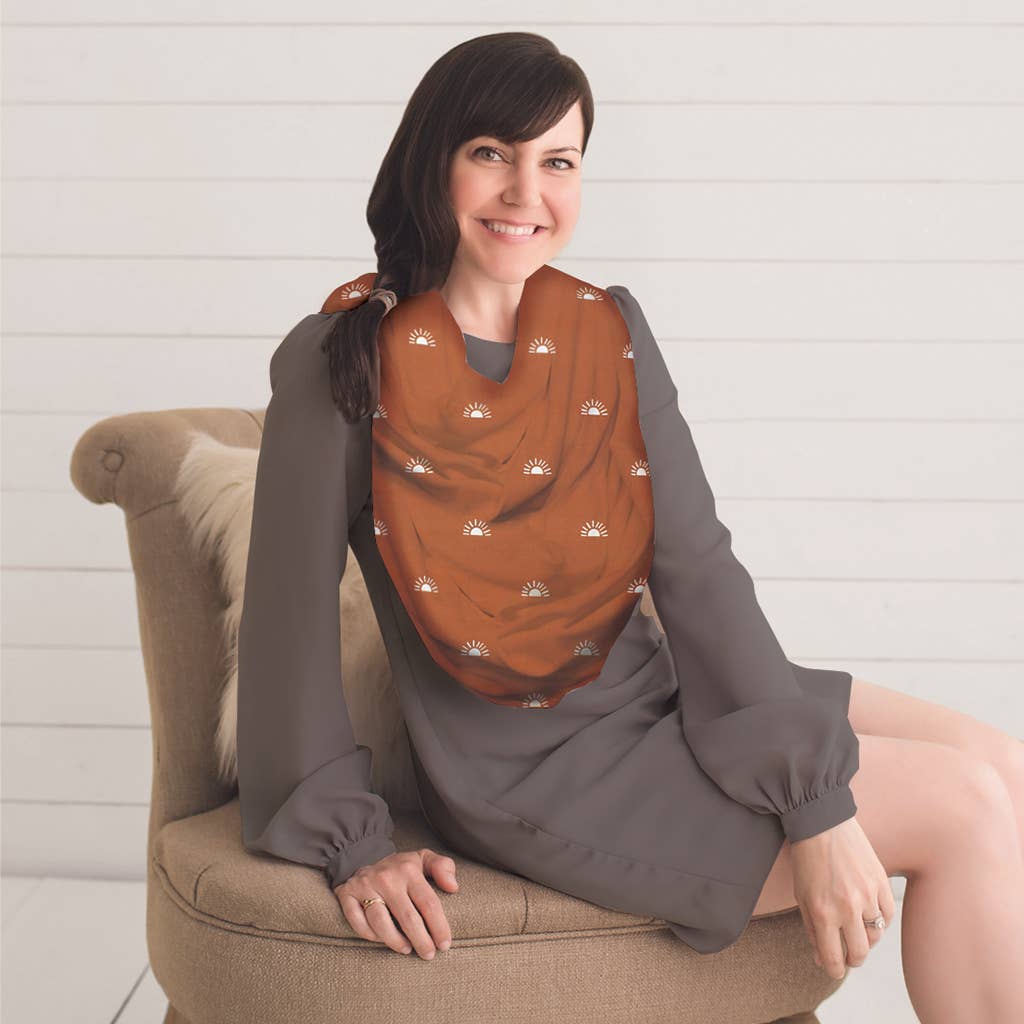 Itzy Ritzy Sunrise Mom Boss™ 4-in-1 Multi-Use Cover