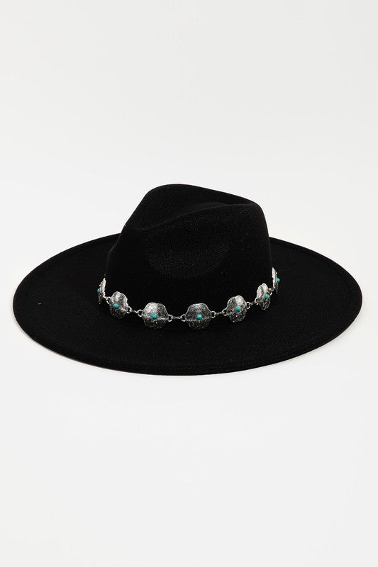 Alaska Concho Felt Hat