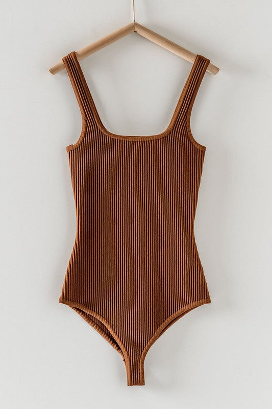 **SALE!** LaBelle Ribbed Bodysuit (Size S/M)