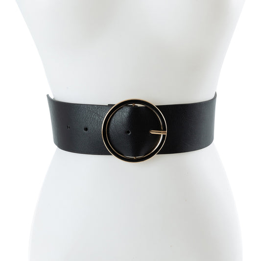 **SALE!!** Wide Ring Leather Belt
