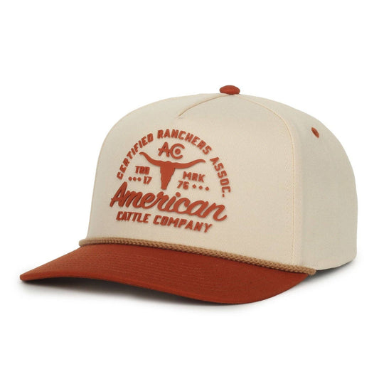 American Cattle Co Certified Ranchers Association Orange Hat