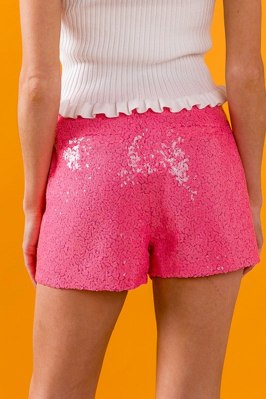 **SALE!** Cordova Sequin Tailored Shorts (Size XLarge)