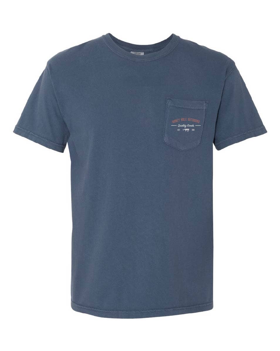 Mens Honey Hole Vintage Shop Pocket Tee