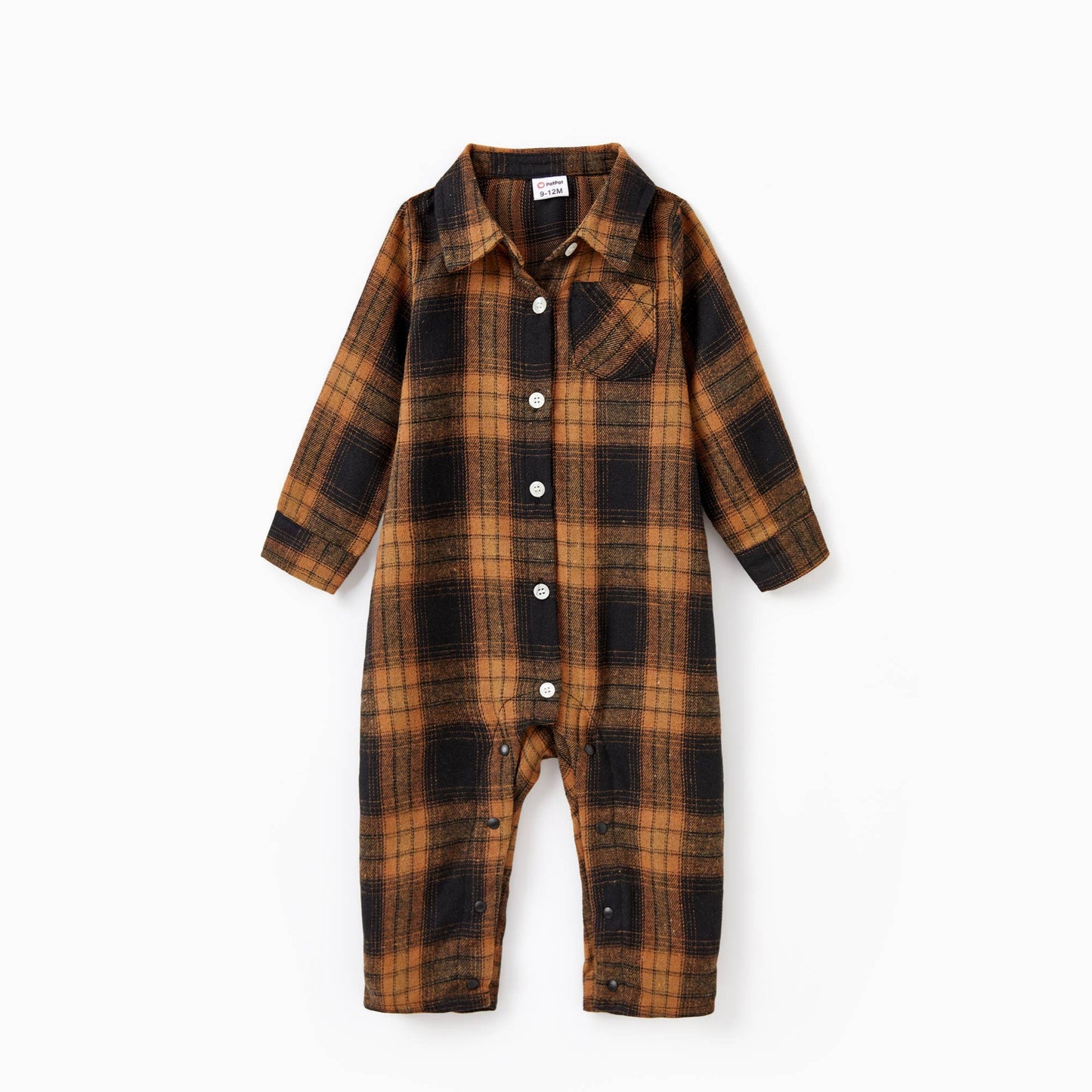 Baby Boys Plaid Flannel Buttondown Jumper