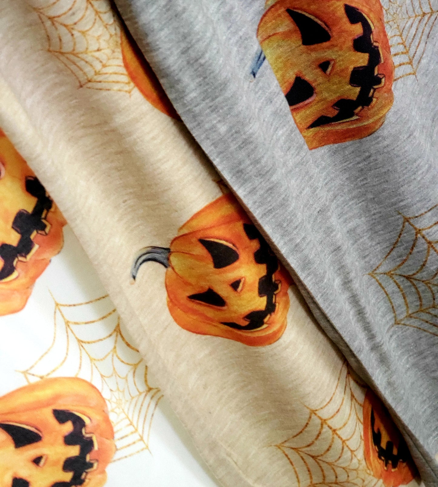 Jack O'Lantern VNeck Choker Tee