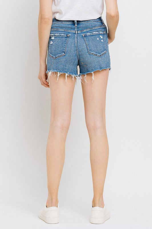 Vervet Rebecca MW Distressed Shorts
