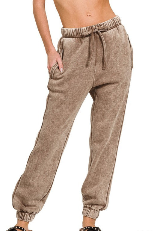 Ourea Burnout Fleece Sweatpants