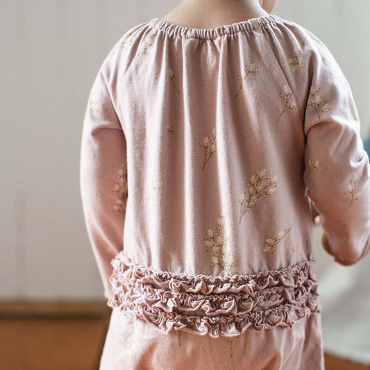 Burt's Bees Girls Budding Beauty Jumpsuit