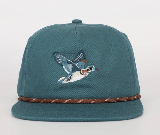 Boys Wood Duck Rope Hat