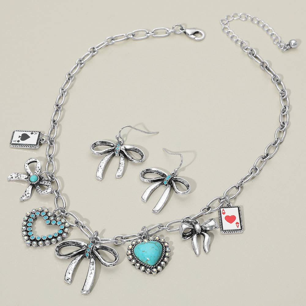Charlee Bow Western Charm Necklace
