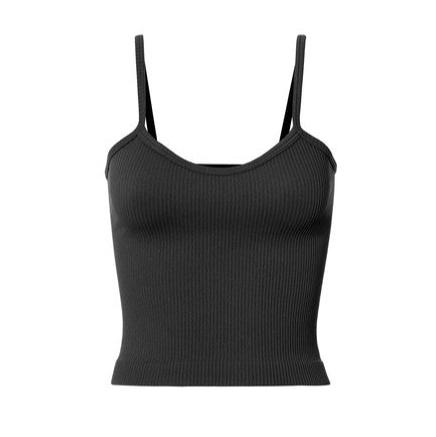 Ribbed Crop Basic Cami