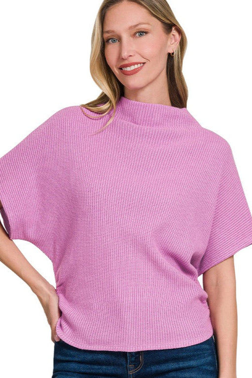 Hartley Mock Neck Knit Top