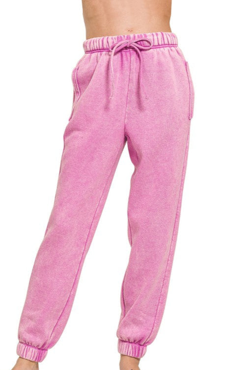 Ourea Burnout Fleece Sweatpants