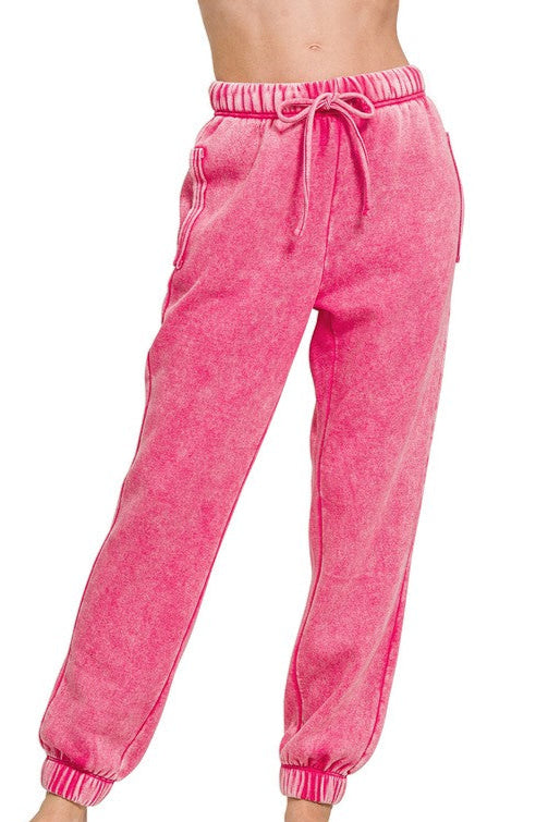 Ourea Burnout Fleece Sweatpants