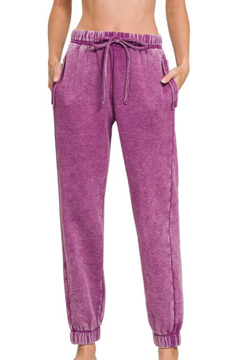 Ourea Burnout Fleece Sweatpants