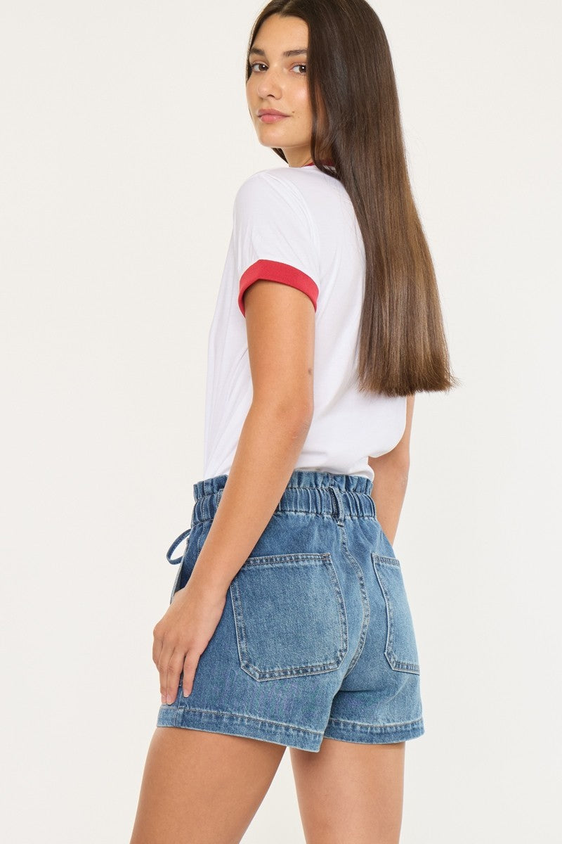 Kancan Maisy Paper Bag Shorts