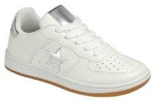 Girls Rita White Star Sneakers