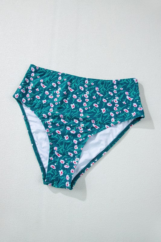 Rhoda Floral Smocked Bikini