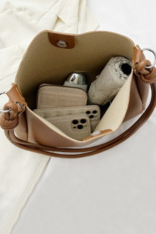 Monica Shoulder Tote Bag