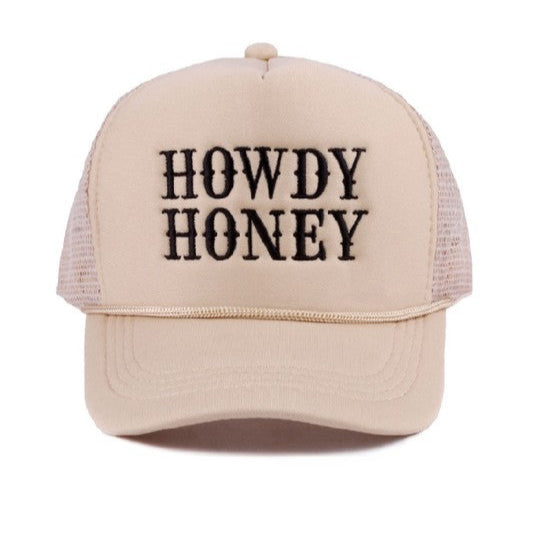 Howdy Honey Mesh Trucker Hat