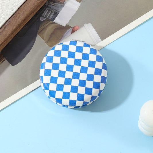 Checkered Folding Mirror