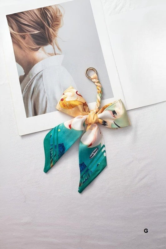 Bow Scarf Purse Accessory