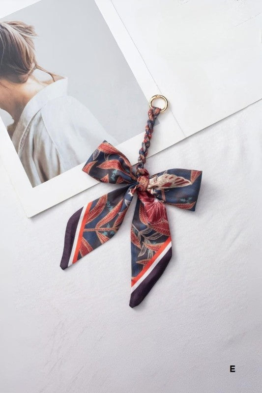 Bow Scarf Purse Accessory