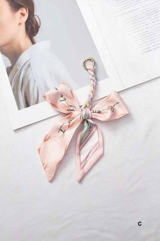 Bow Scarf Purse Accessory