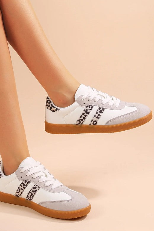 Lisa Leopard Sneakers