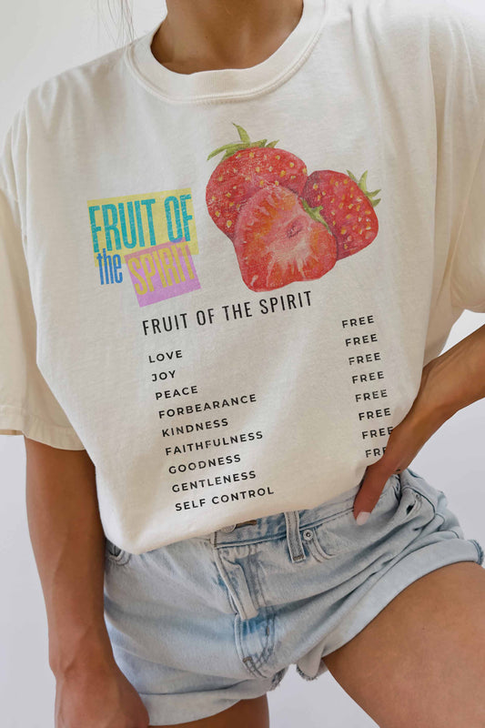 Fruit of the Spirit Oversized Tee