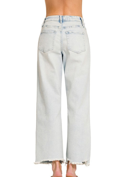 Zenana Brazoria Distressed Jeans