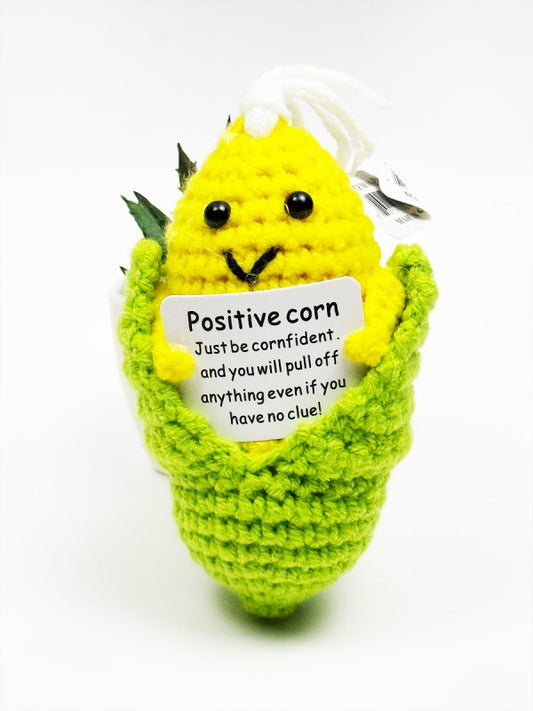 Emotional Support Crochet Keychain