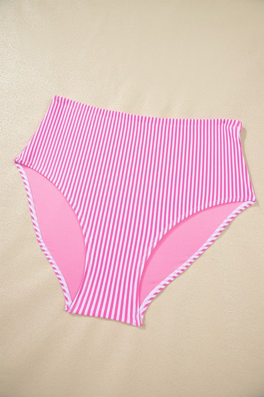 Winnie Striped Pink Bikini