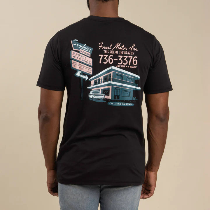 Mens Sendero Motor Inn Tee
