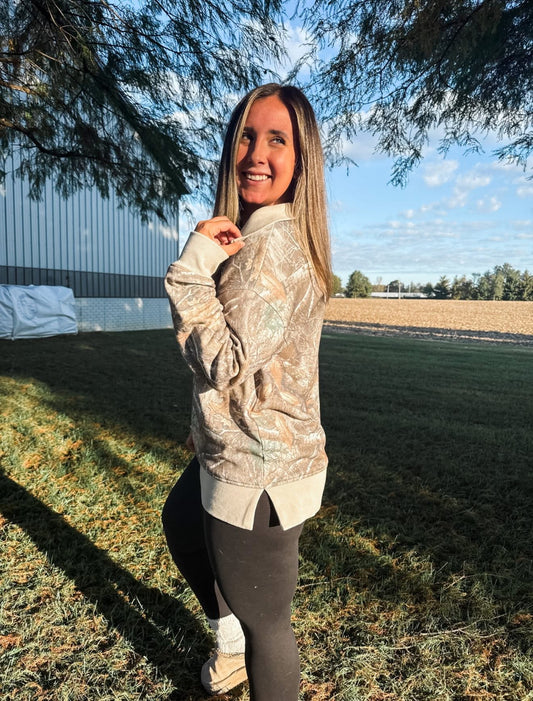 Amherst Camo Pullover