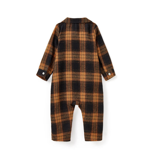 Baby Boys Plaid Flannel Buttondown Jumper
