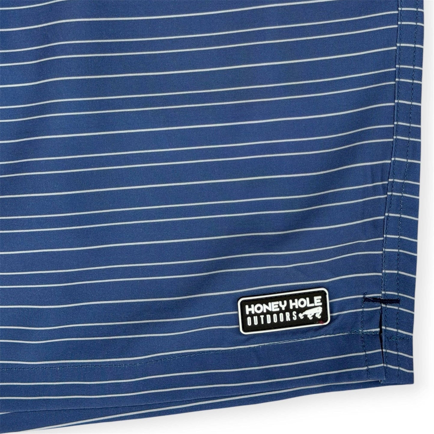 Mens Honey Hole Weekender Striper Shorts