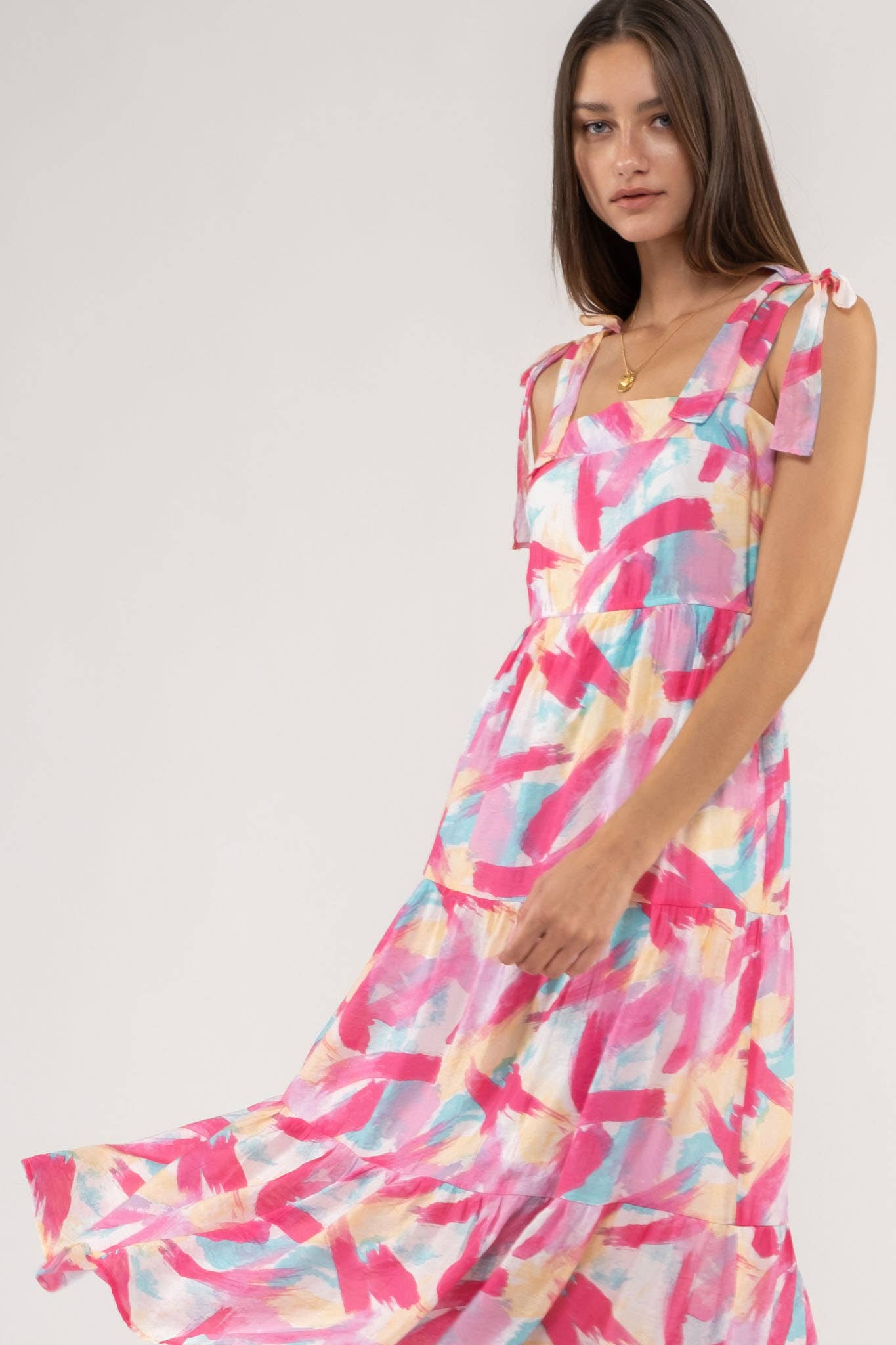 Janesville Brush Stroke Dress