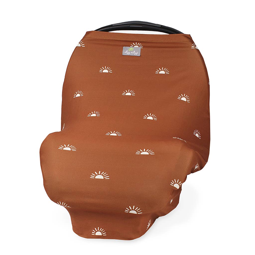 Itzy Ritzy Sunrise Mom Boss™ 4-in-1 Multi-Use Cover