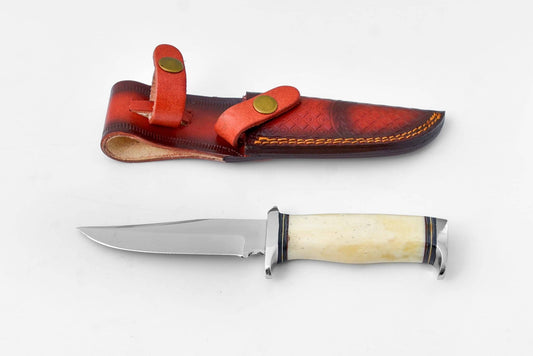 Titan Expedition Hunting Blade with Leather Bolster